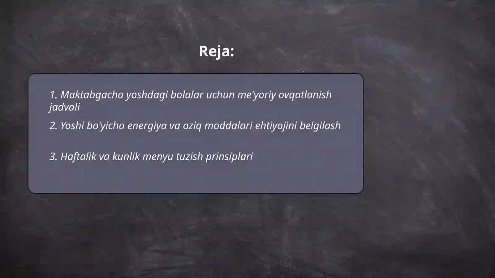 Maktabgacha talim tashkilotida bolalarni to'g'ri ovqatlantirish tartibi 2