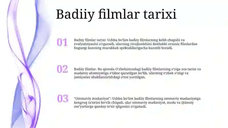 Badiiy Filmlar Va Ommaviy Madaniyat 2