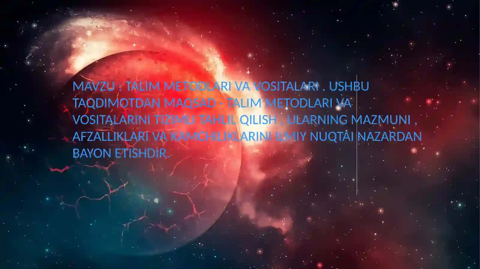 TALIM METODLARI VA VASITALARI 2
