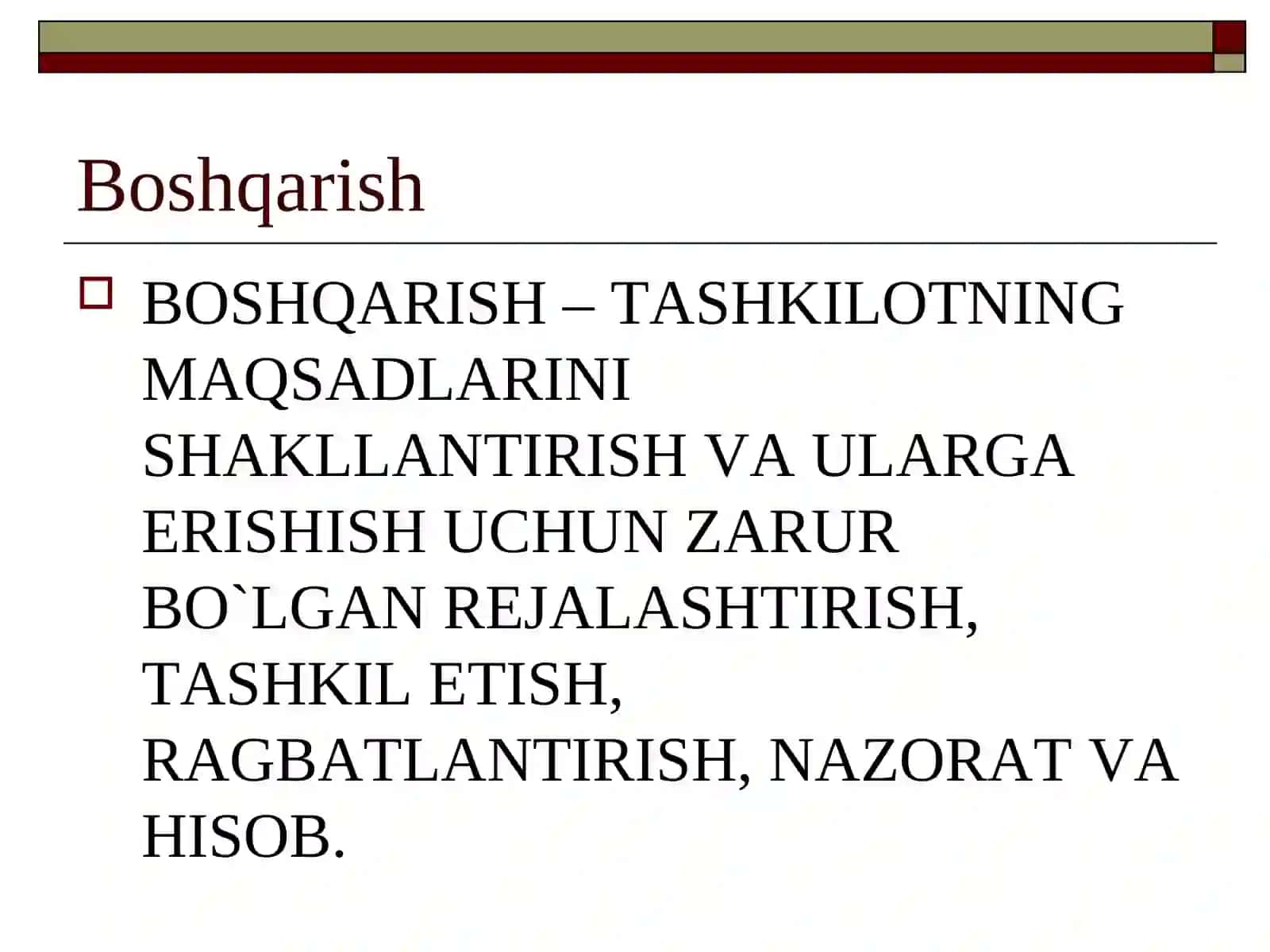 Boshqaruvda axborot va teskari aloqa 2