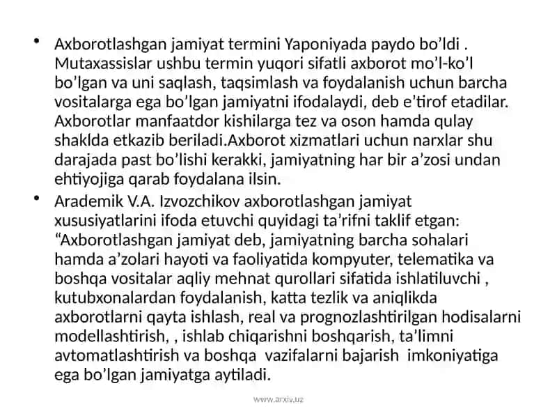Jamiyattushunchasining mohiyati va uning rivojlanishbosqichlari 2