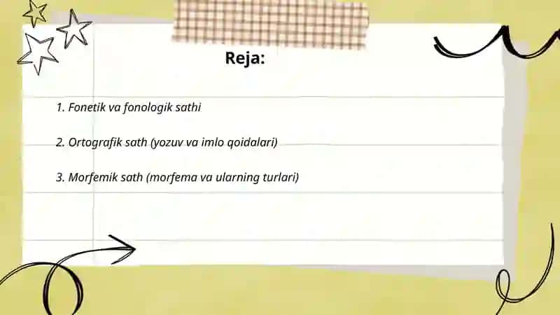 Tilning grammatik sathi 2