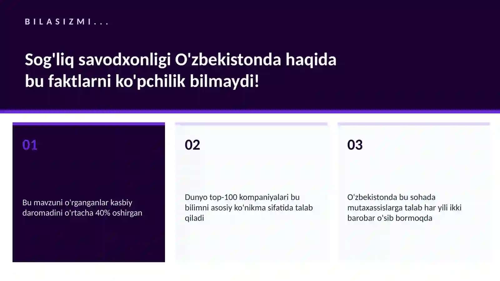 Sog'liqni saqlash va tibbiyot 2