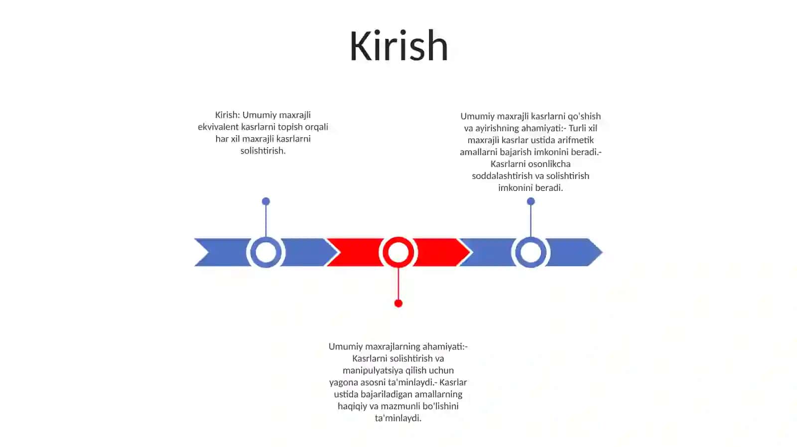 Mahraji 10 Dan Oshmagan Kasrlarni Taqqoslash. Maxraji Bir Xil Bo'Lgan Kasrlarni Qo'Shish Va Ayirishning Ma'Nosi 2