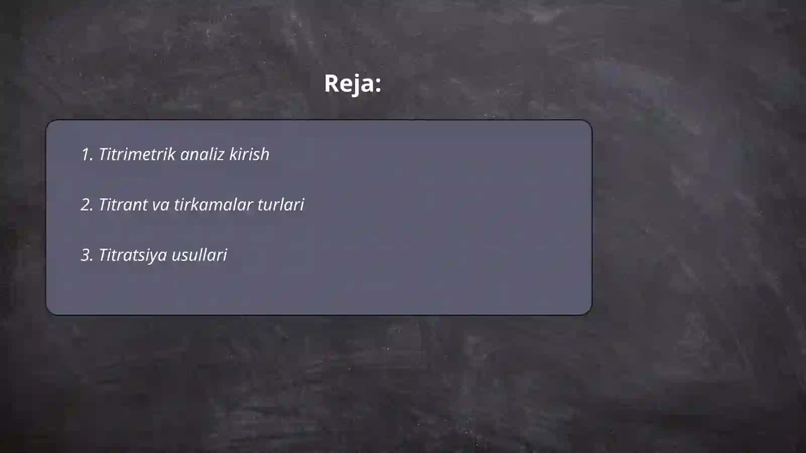 Titrametrik analiz asoslari 2