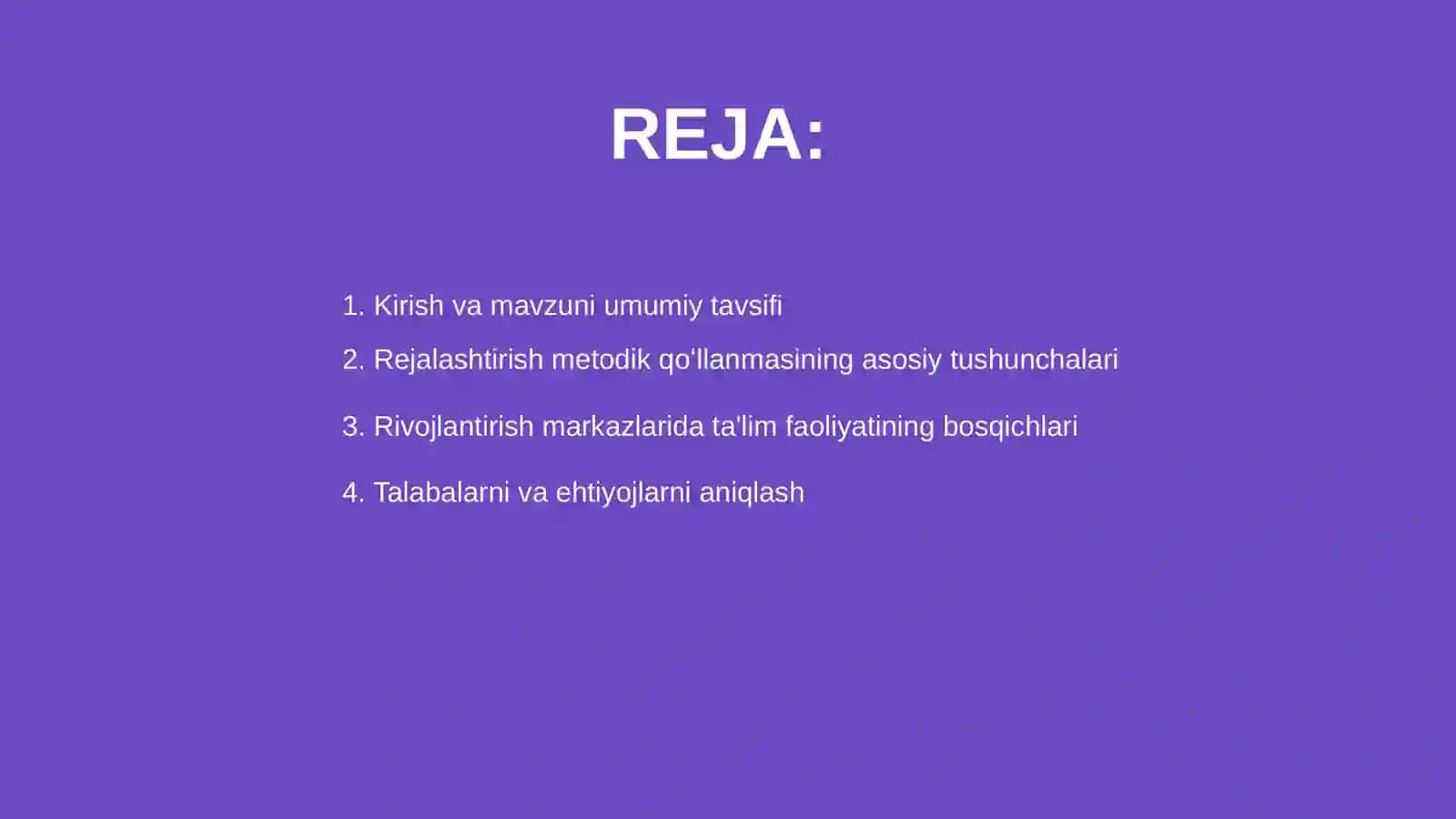Rivojlantirish markazlarida talimiy faoliyatni tashkil etish 2