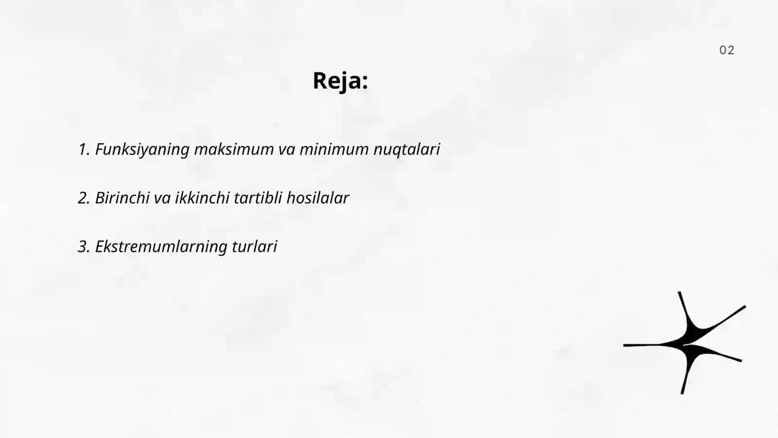Maksimum va minimum topish algoritmlari 2