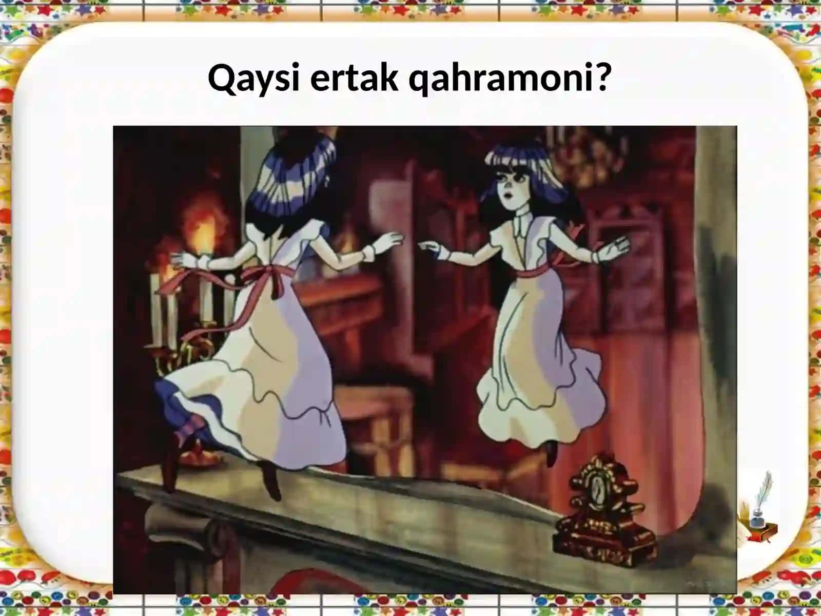 1-sinf “Narsaning oynadagi aksi”(mantiqiy tushunchalar) mavzusini o’tishda metodik tavsiyalar berish 2