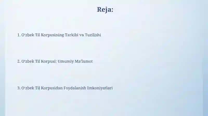 Kompyuter Lingvistikasi va Til Texnologiyalari 2