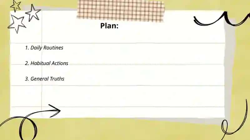 Present simple tense 2