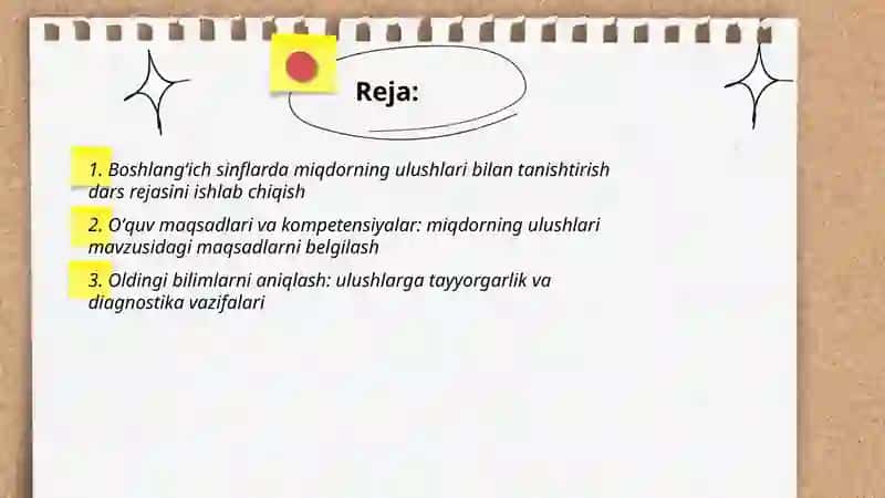 Boshlangʻich sinflarda miqdorning ulushlari bilan tanishtirish metodikasi 2