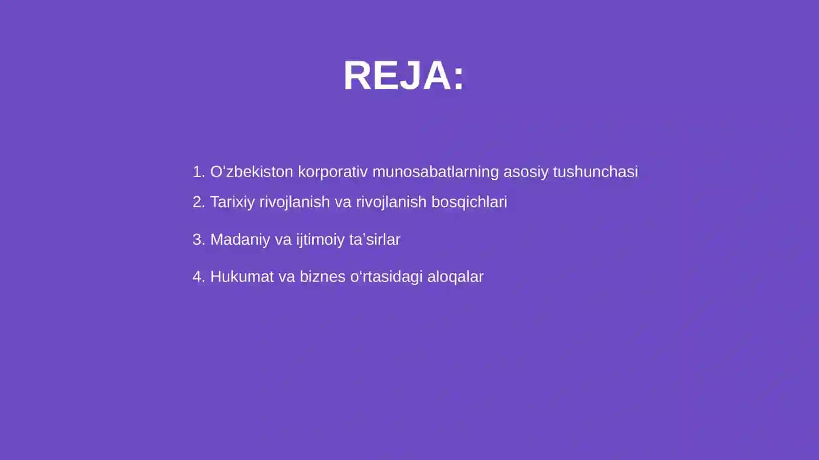 Oʻzbekistonda korporativ munosabatlarning oʻziga xos xususiyatlari 2
