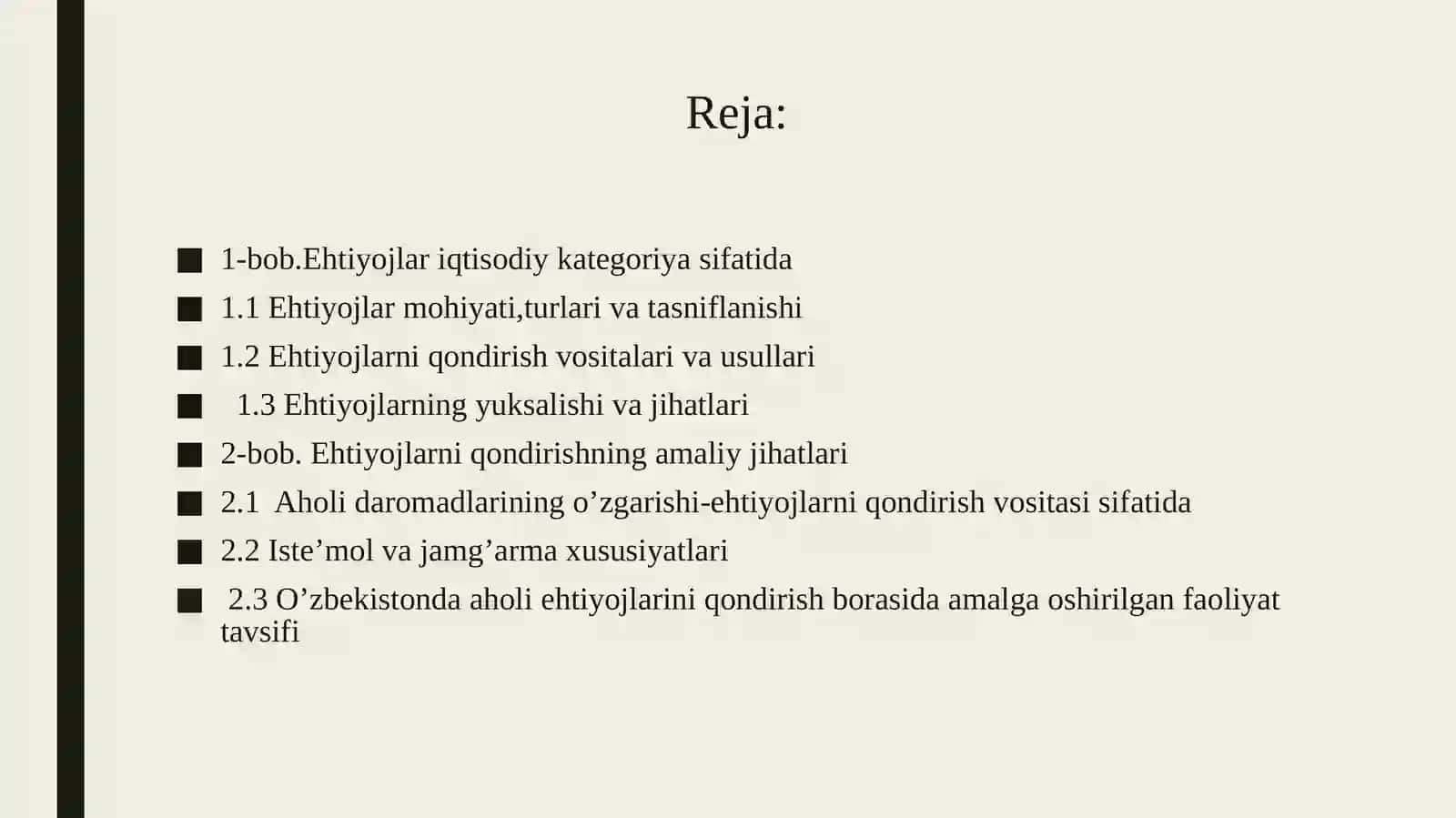SOTSIAL-IQTISODIY EHTIYOJLAR: MOHIYATI, TURLARI, OMILLARI, RIVOJLANISHI 2