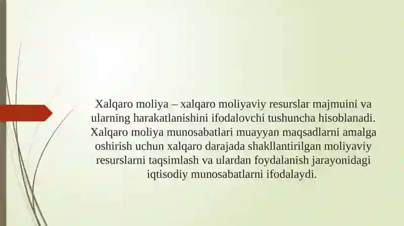 Xalqaro moliyaning iqtisodiy mohiyati, funksiya va rivojlanish omillari 2