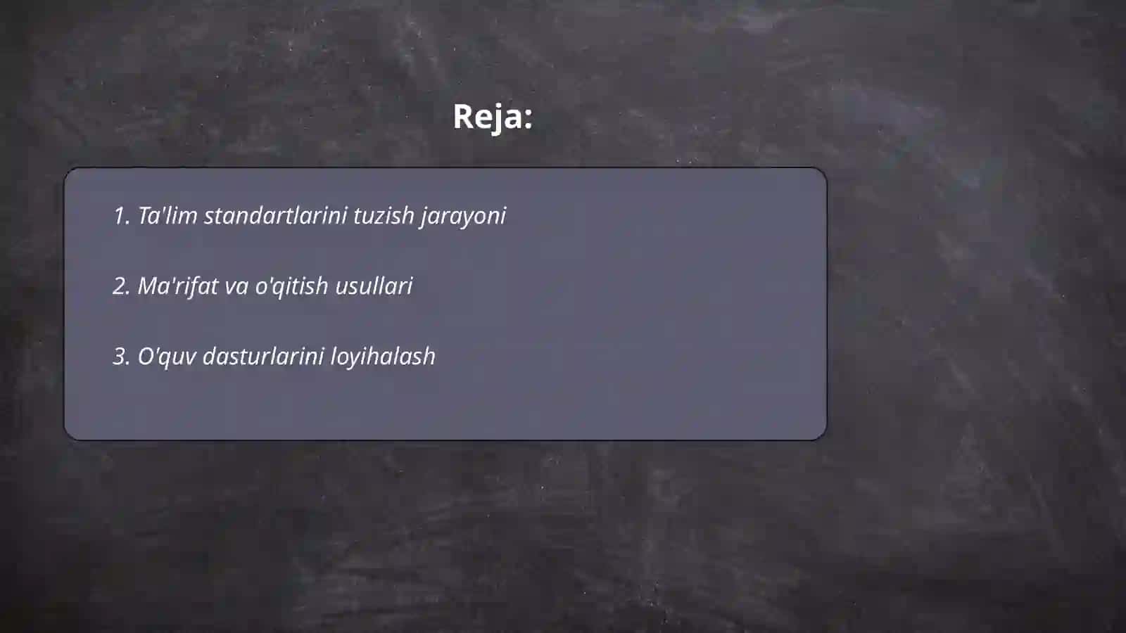 rivojlanish muhitida maktabgacha ta'lim uchun ta'lim standartlarini tashkil etishda ishtirok etuvchi talabalar 2
