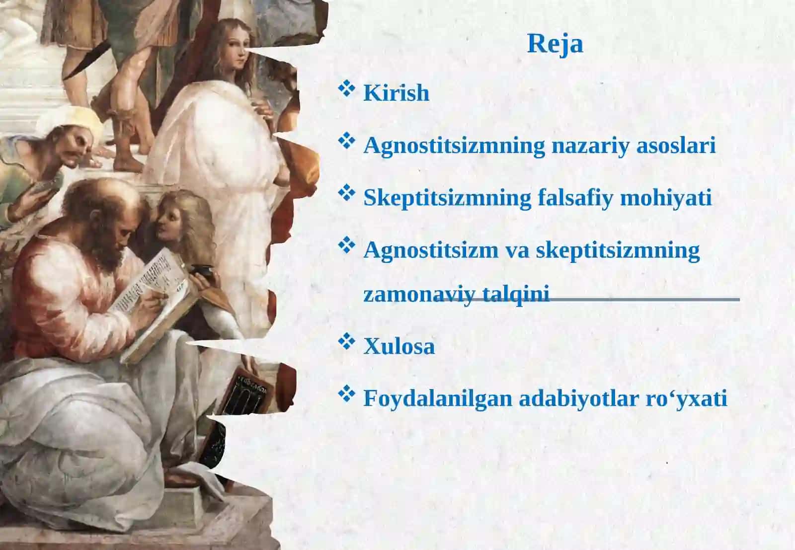 Agnostitsizm va skeptitsizm 2