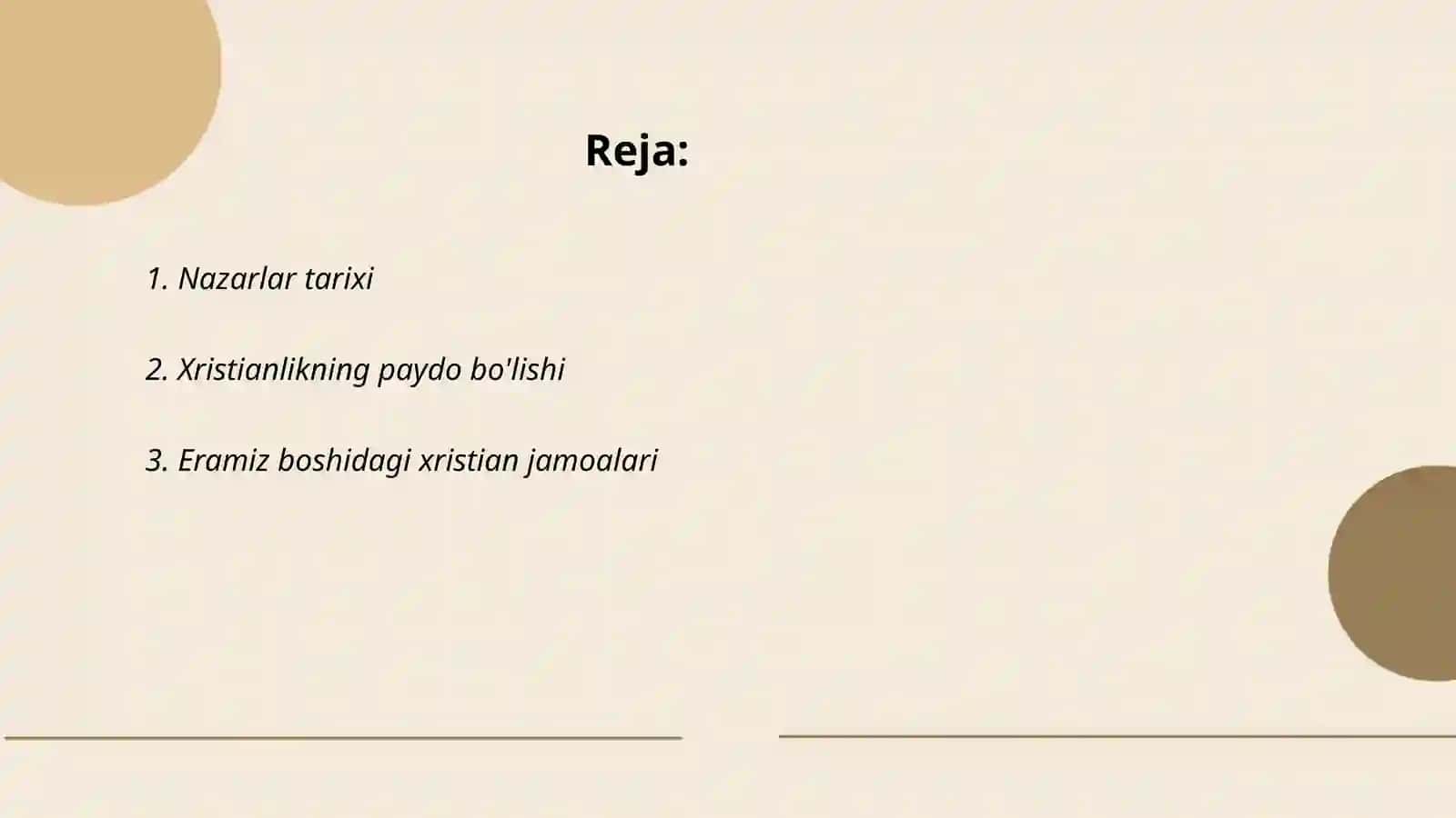 Xristianlik oqimlar 2