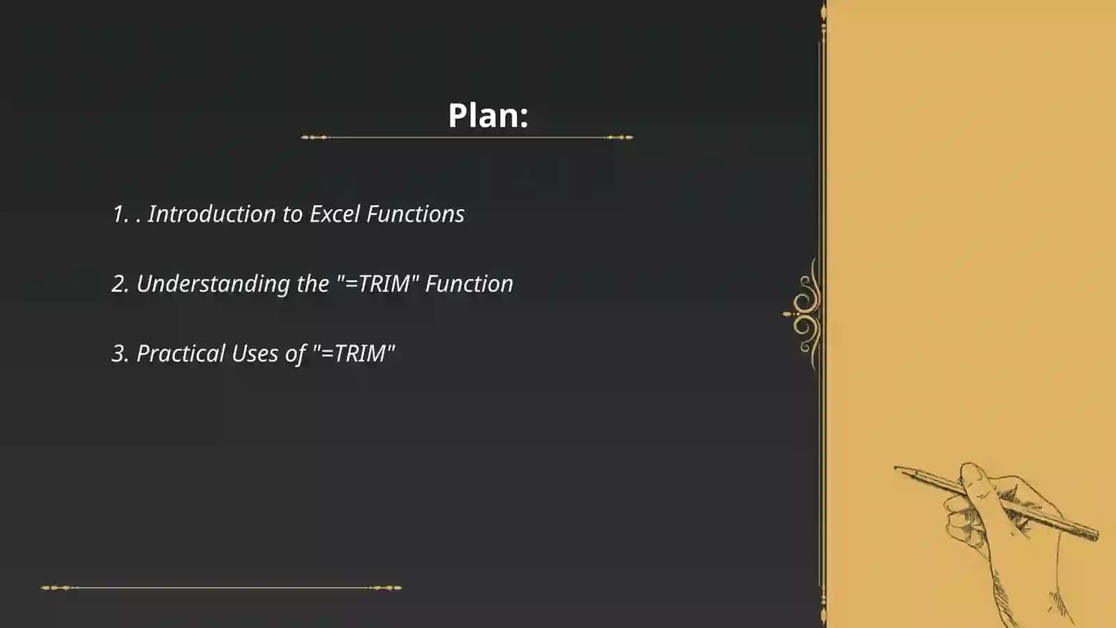 Introduction to Excel Functions 2