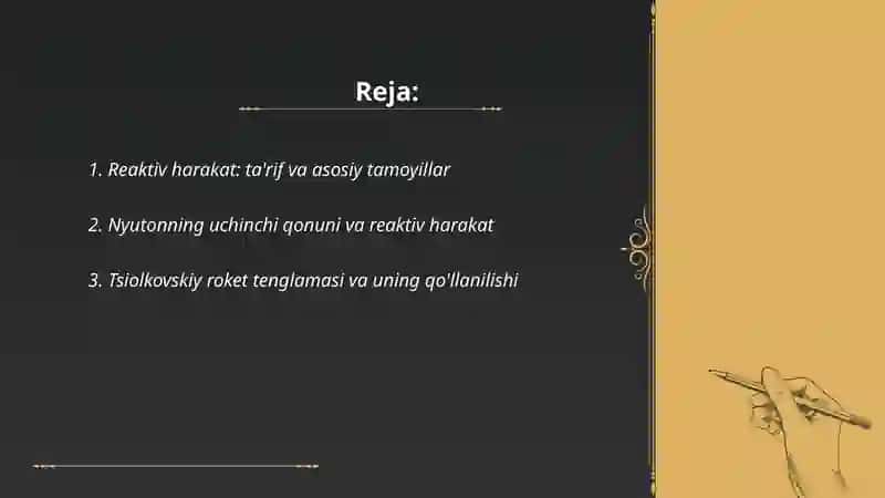 Reaktiv harakat 2