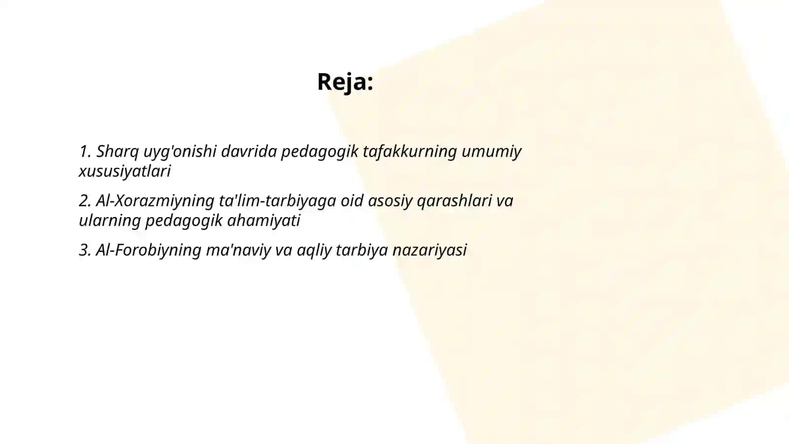 Shar uyg'onish davrida pedagogik fikr taraqqiyoti 2