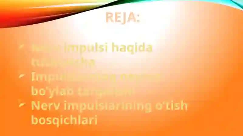 NEYRONLARDA NERV IMPULSLARINING HOSIL BO’LISH MEXANIZMLARI 2