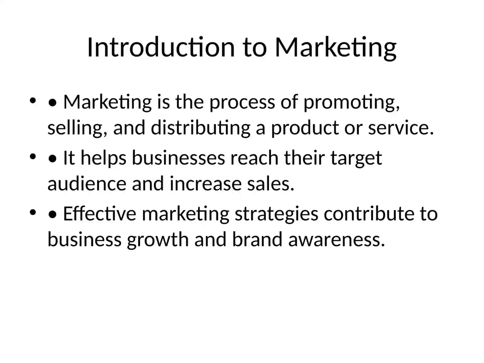 Marketing 2