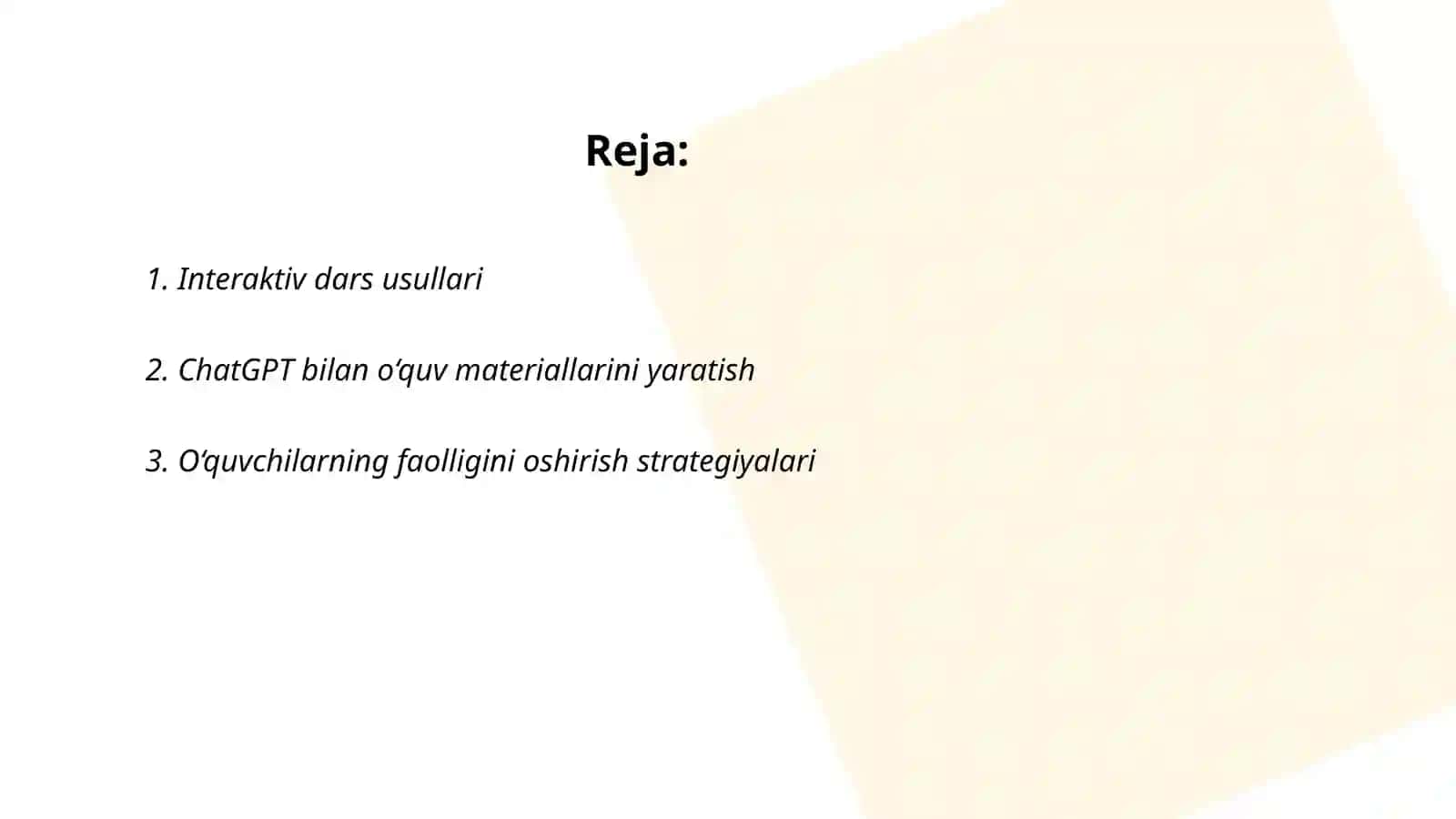 Interaktiv dars usullari 2