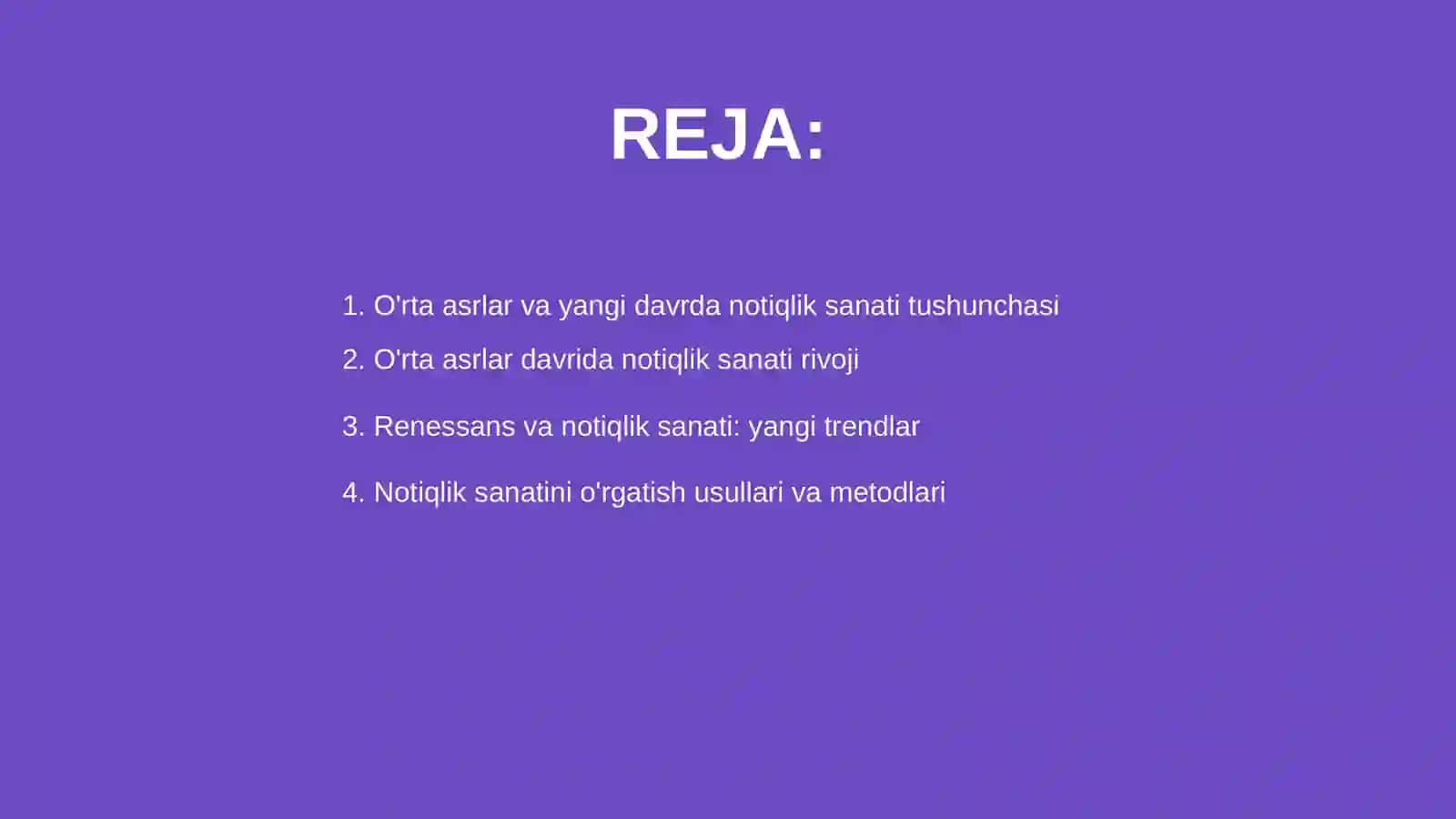 O'rta asirlar va yangi davrda g'arbda notiqlik sanati rivoji 2