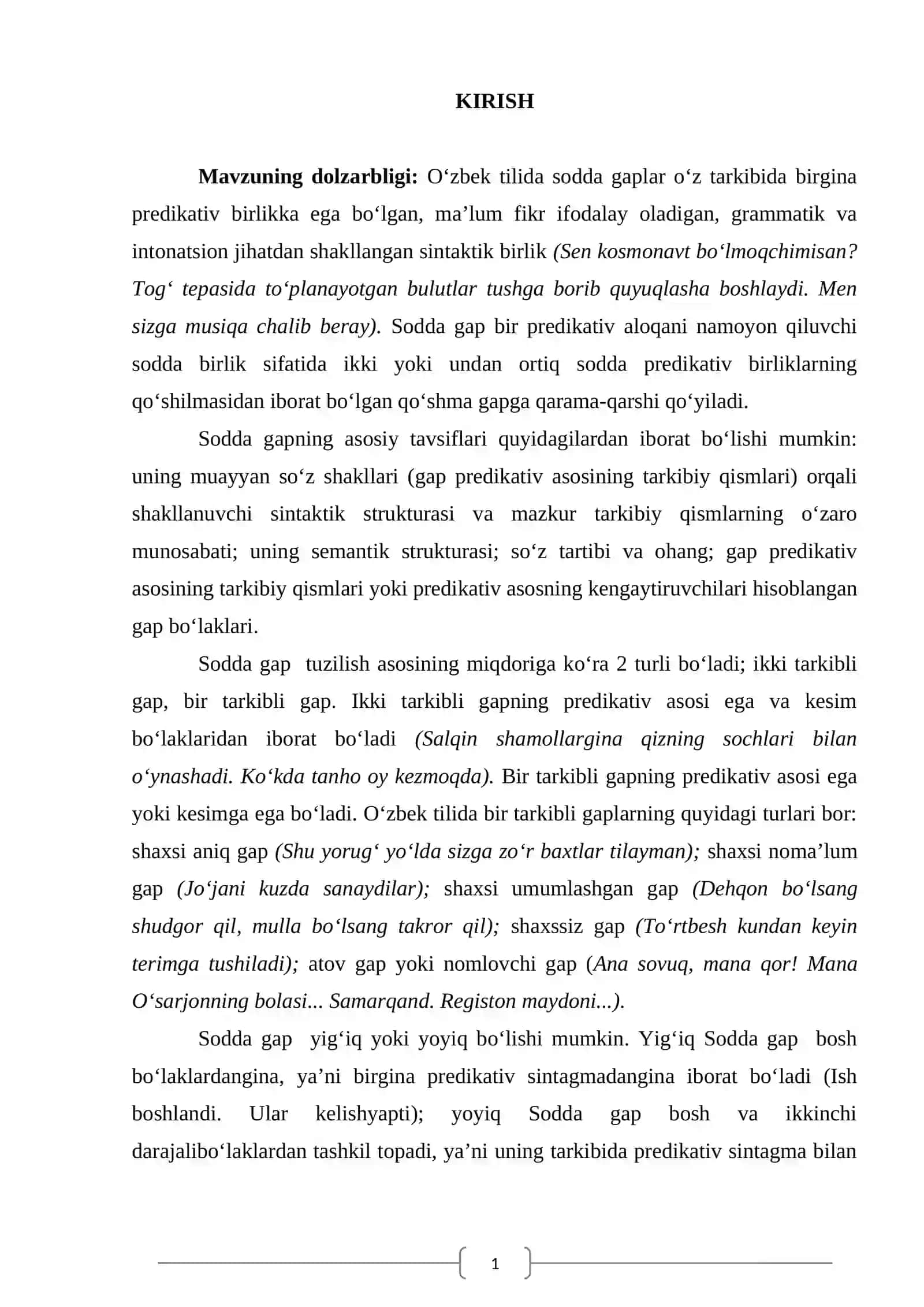 SODDA YOYIQ GAPLAR SEMANTIKASI 2