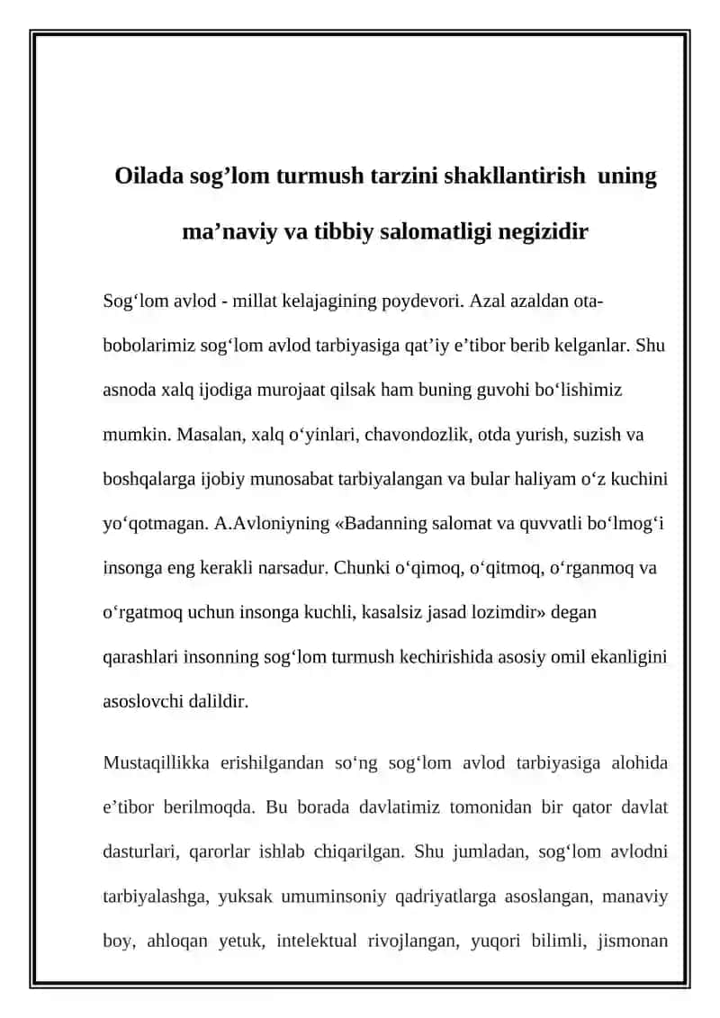 Maktabgacha Ta’lim Yoshdagi Bolalarni Maktabga Talimiga Tayyorlash Metodlari 2