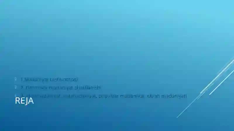 Ommaviymadaniyatningshakllanishtarixiuningturlari 2