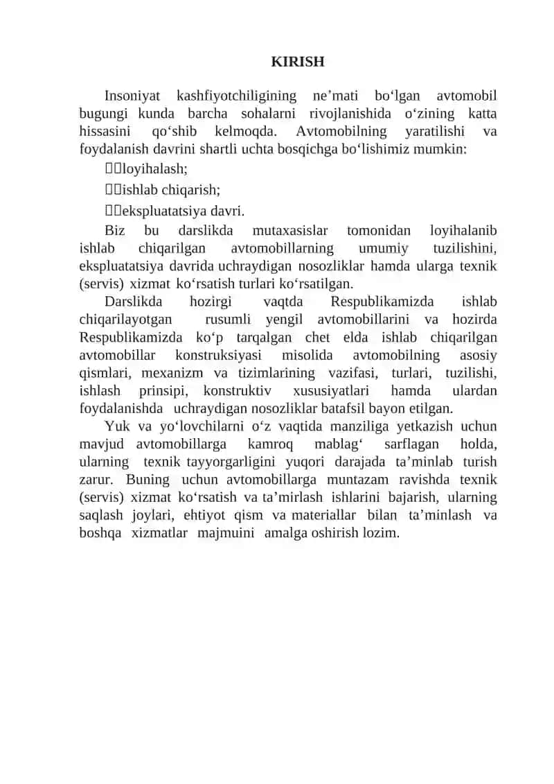 Zamonaviy avtomobillarning uzatmalar qutisi 2