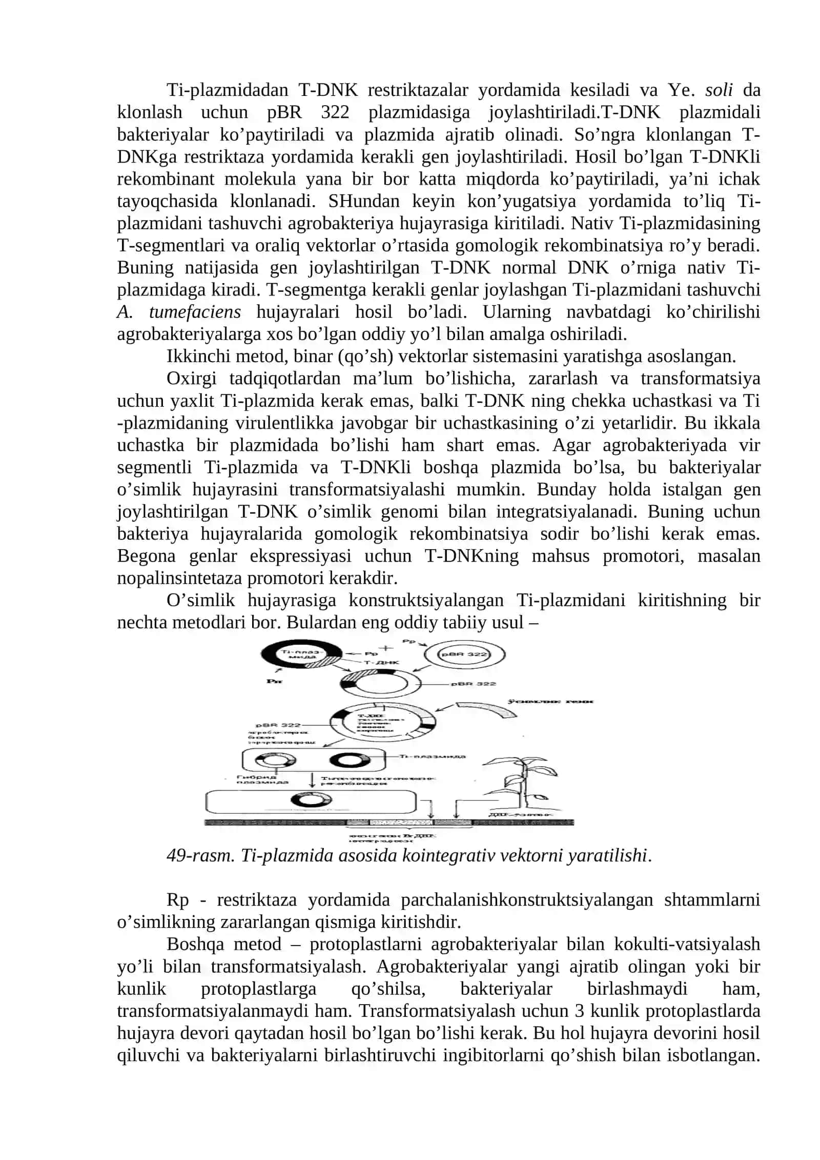 O‘SIMLIKSHUNOSLIKDA GEN MUXANDISLIGI 2