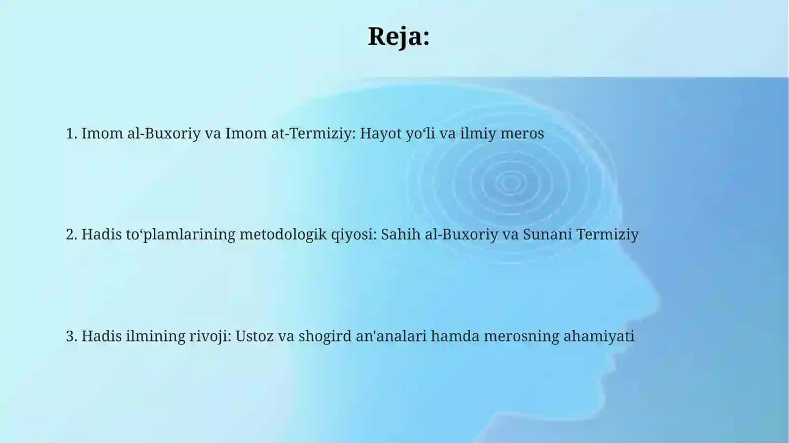 Imom al-Buxoriy va Imom at-Termiziy: Hayot yo‘li va ilmiy meros 2