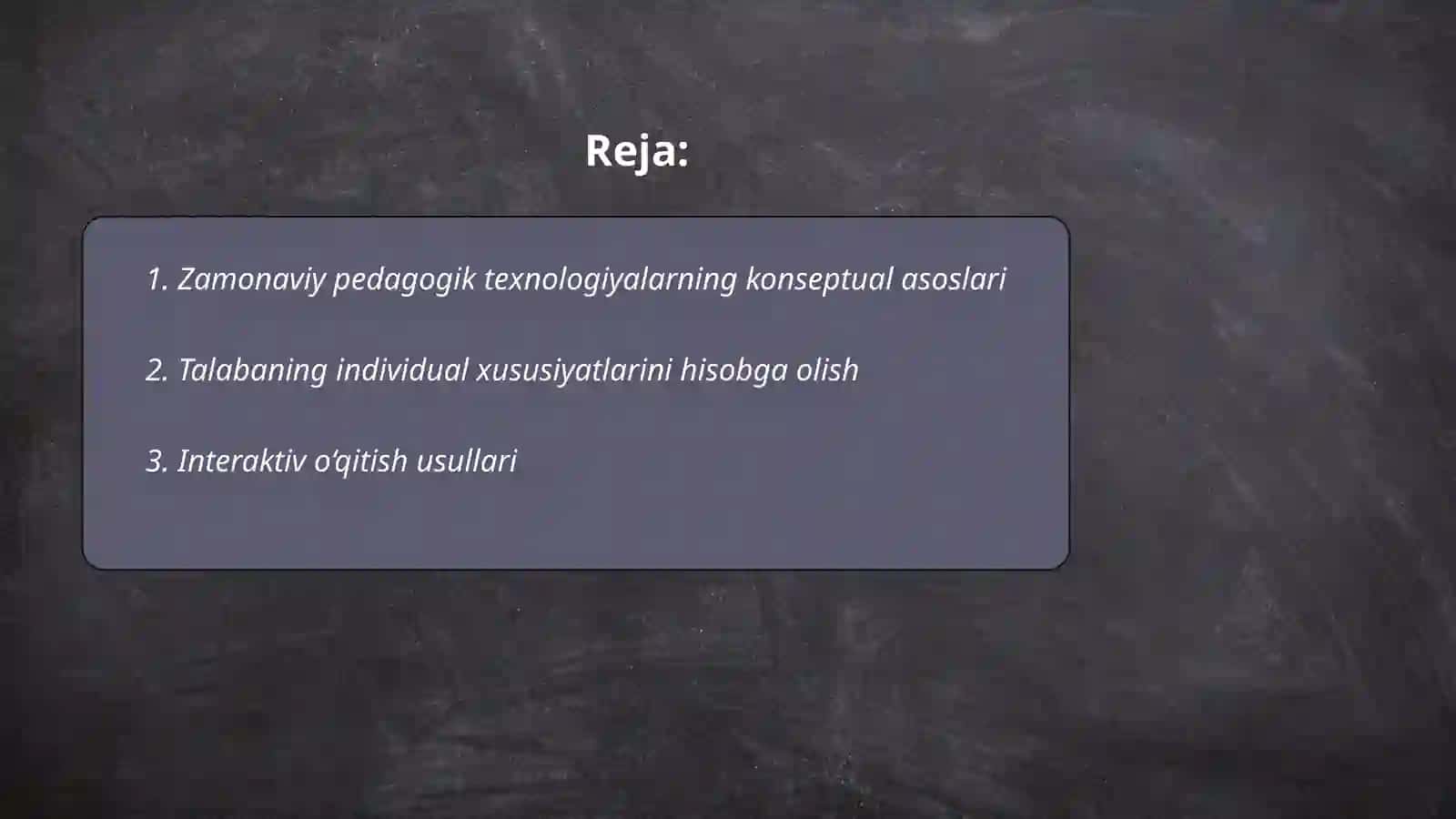 Zamonaviy pedagogik texnologiyalarning asosiy xususiyatlari 2