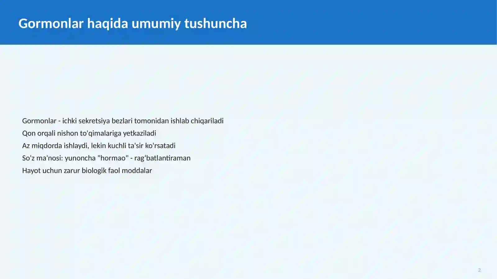 Fiziologik Faol Moddalar Biokimyosi 2