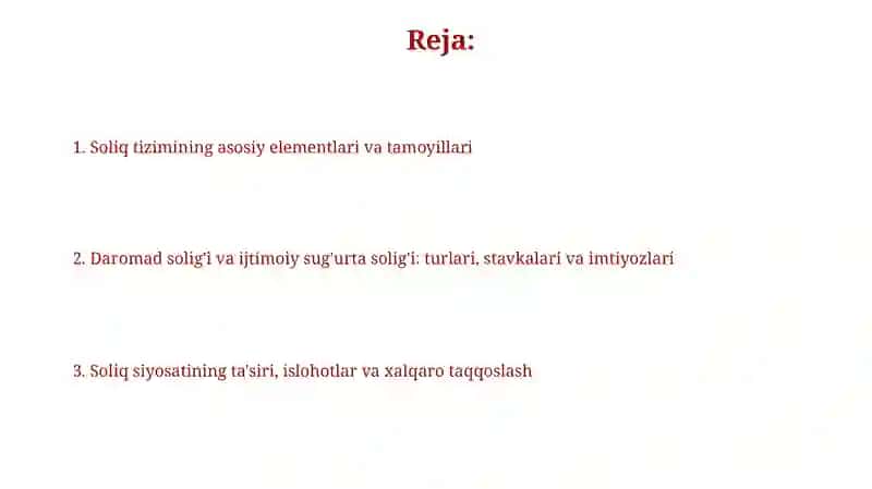 Rivojlangan mamlakatlarda jismoniy shaxslarni soliqqa tortish tizimi 2
