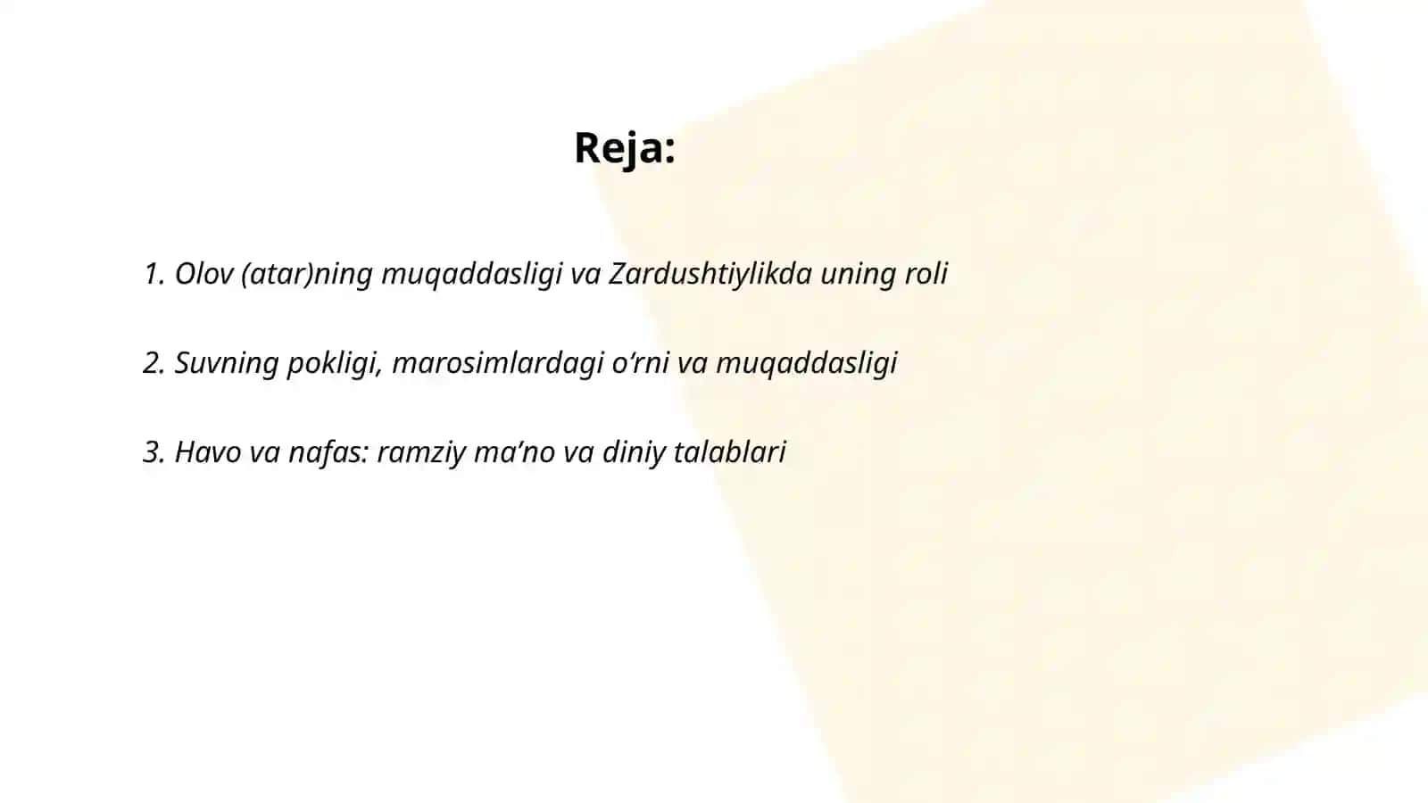 Zardushtiylikda tabiatning ulug‘lanishi 2