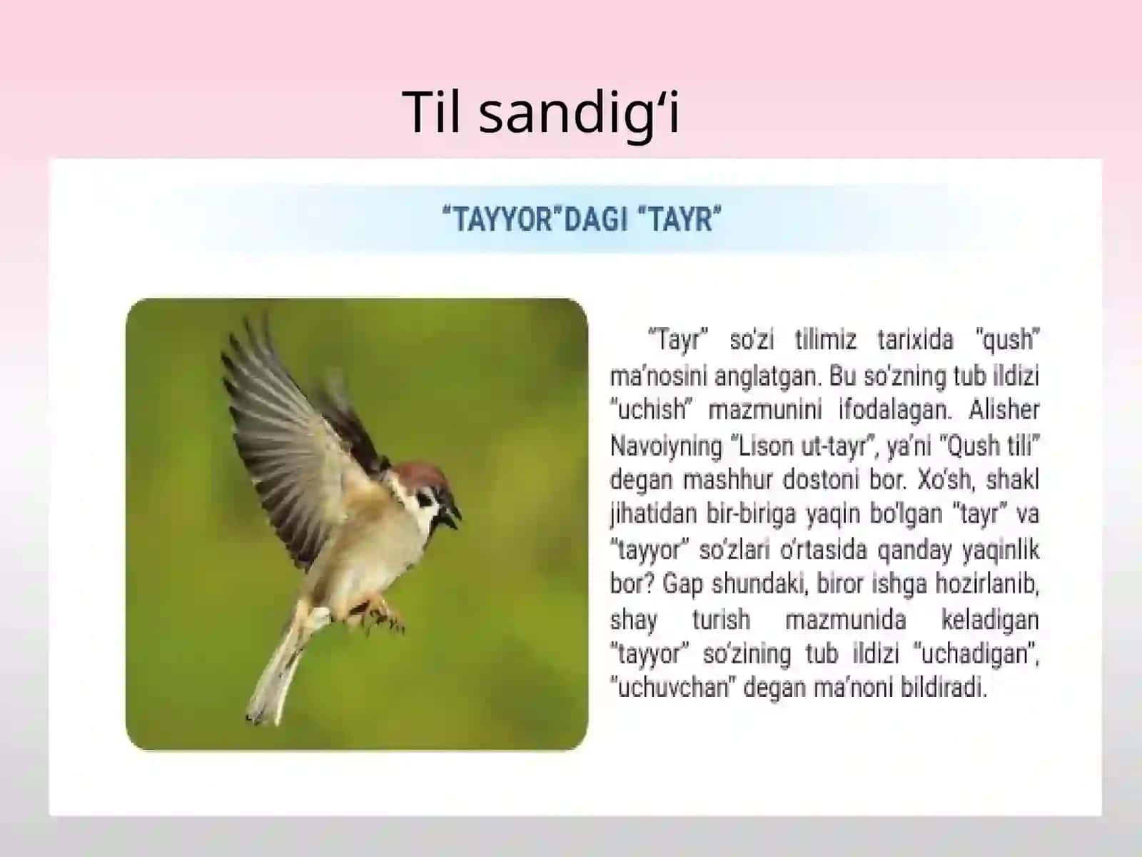 BOSH HARFLAR IMLOSI, ULARNING LARGA BO‘LINISHI.O‘QISH SAVODXONLIGI DARSLARINING MAQSAD VA VAZIFALARI 2