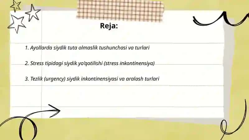 Ayollarda siydik tuta olmaslik 2