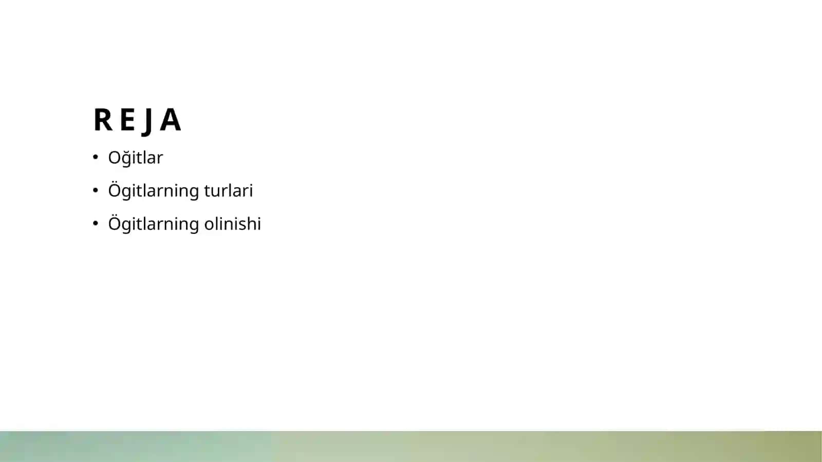 Oğitlar oʻgʻitlar tasnifi 2