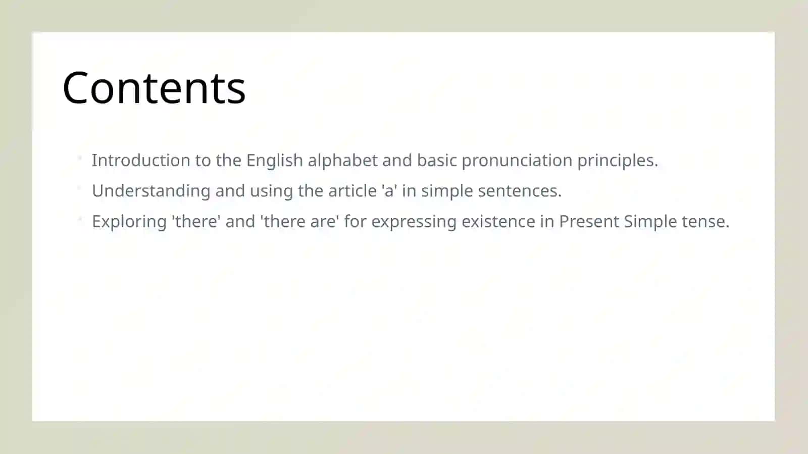 English Alphabet 2