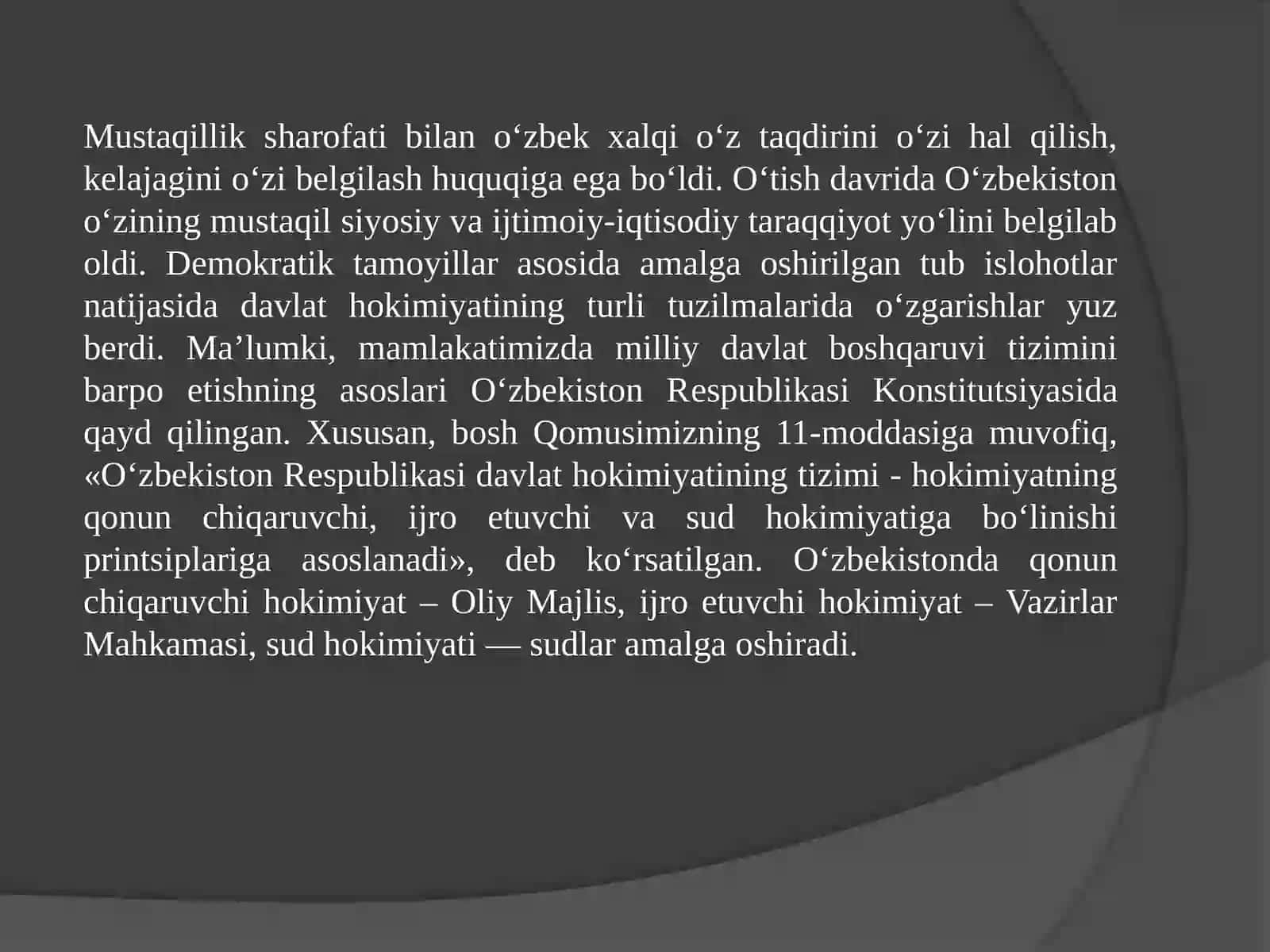 Demokratiyaning yanada chuqurlashtirilishi va ko‘ppartiyaviylik 2