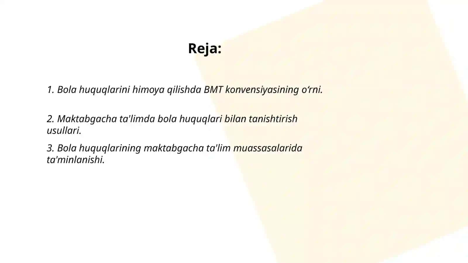 Bola huquqlari to'g'risida 2