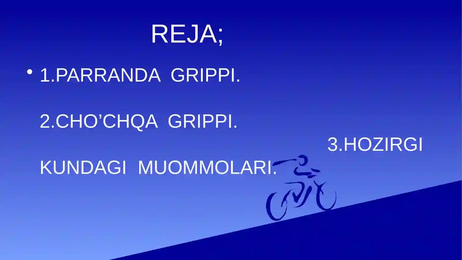 PARRANDA VA CHO’CHQA GRIPPI VA UNING HOZIRGI KUNDAGI MUOMMOLARI 2