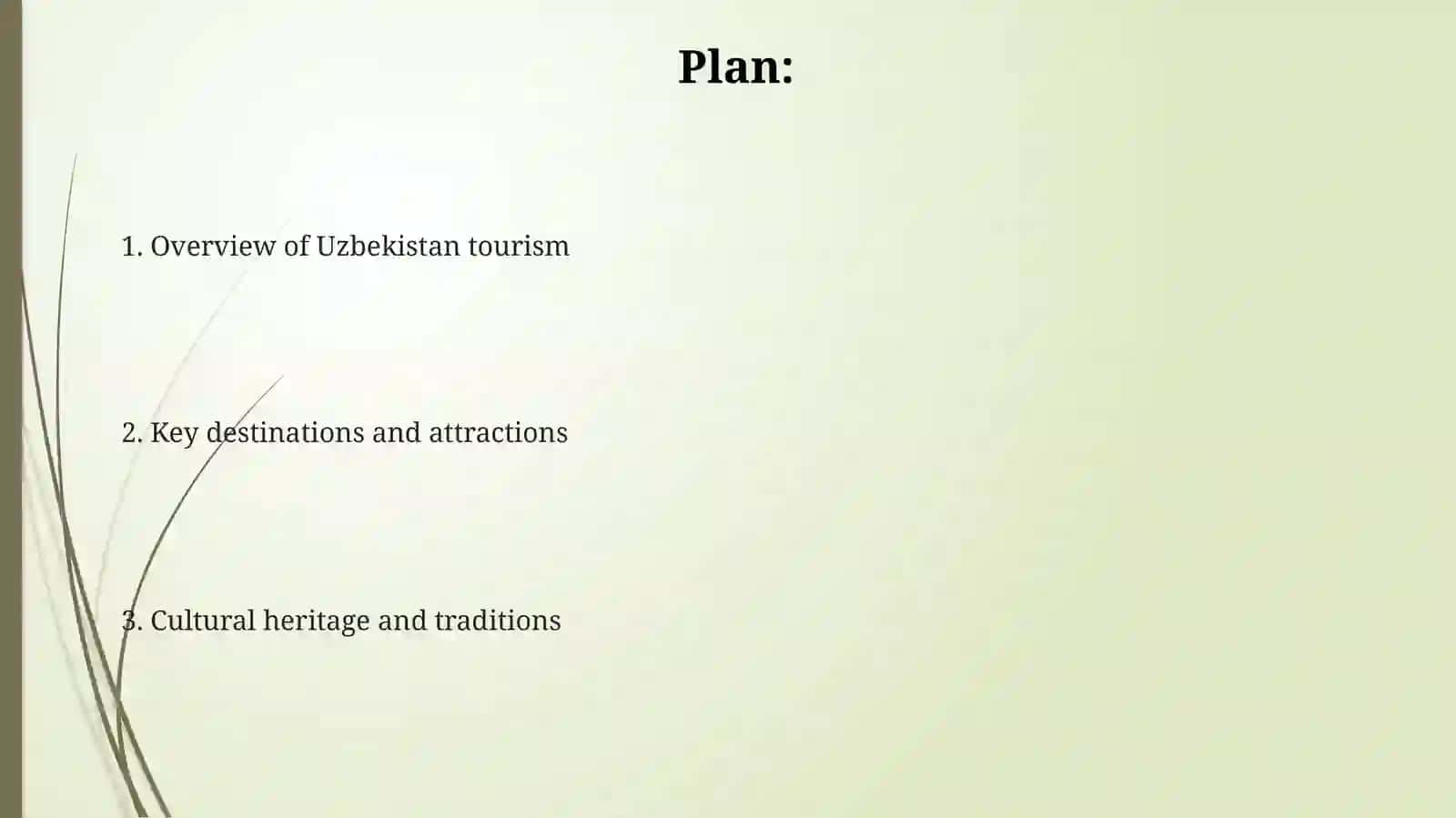 Tourism in Uzbekistan 2