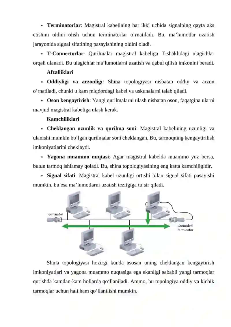 Tarmoq topologiyalari 2