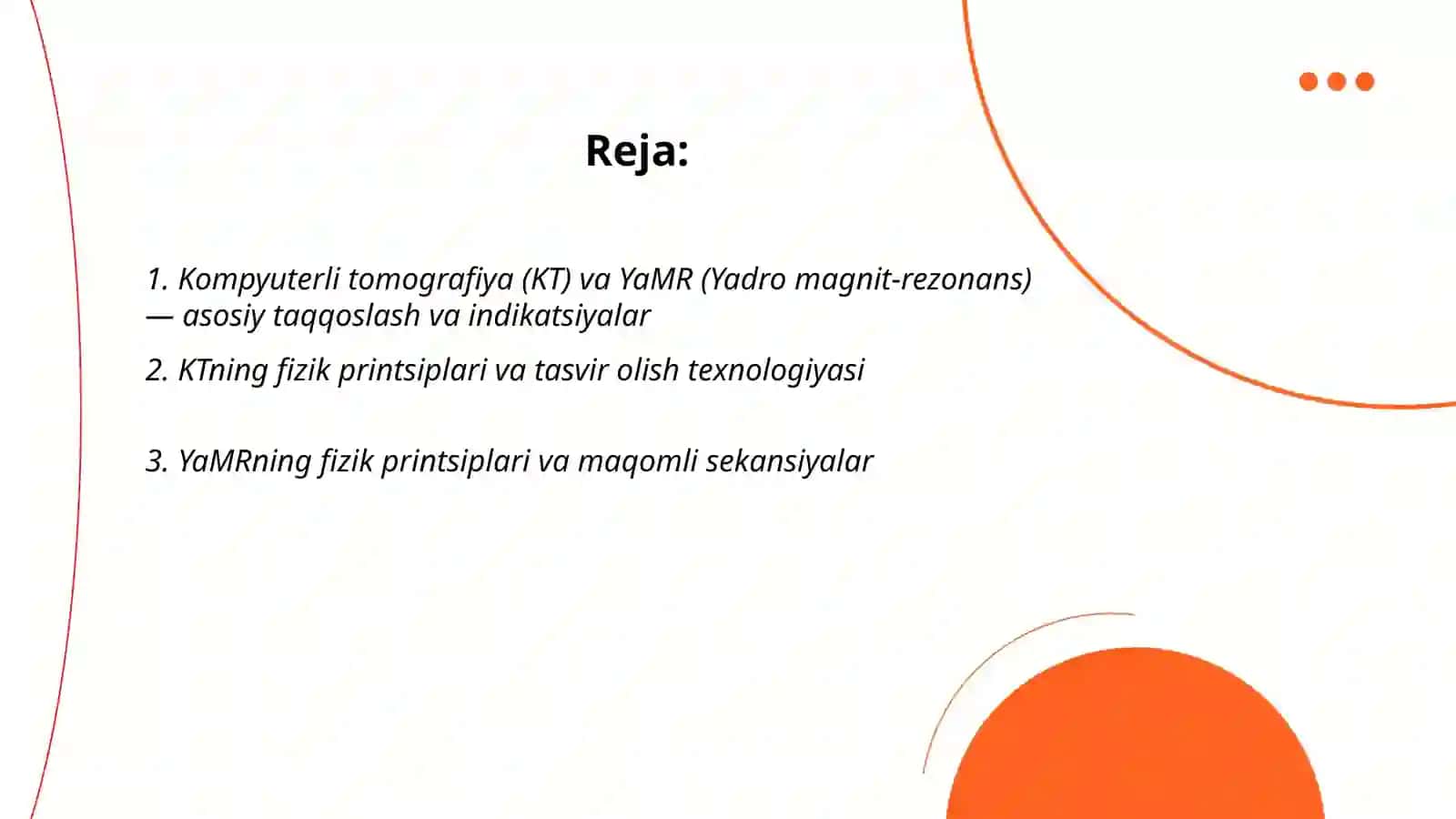 Kompyuterli tamografiya YaMR 2