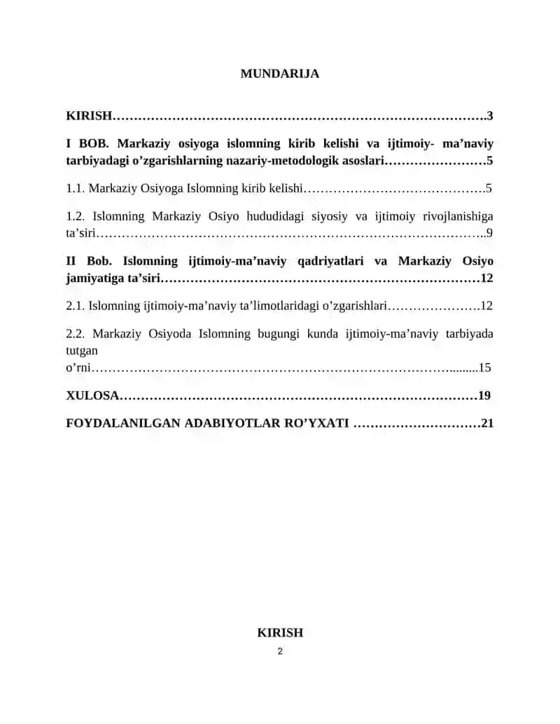 Markaziy Osiyoga Islomning Kirib Kelishi va Ijtimoiy-Ma'nviy Tarbiyadagi O'zgarishlar 2