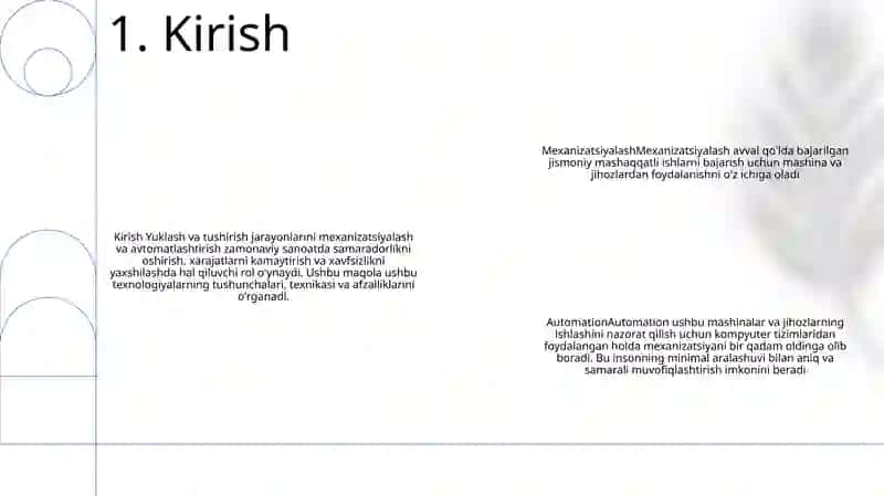 Yig’Ish Jarayonlarini Mexanizatsiyalash Va Avtomatlashtirish 2